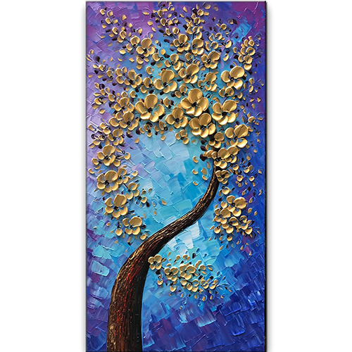 Canvas Wall Art Artwork Large Cherry Blossom Tree Canvas