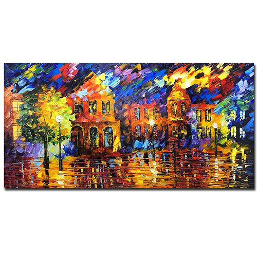 Canvas Painting Wall Art Extra Large Cityscape Canvas Art