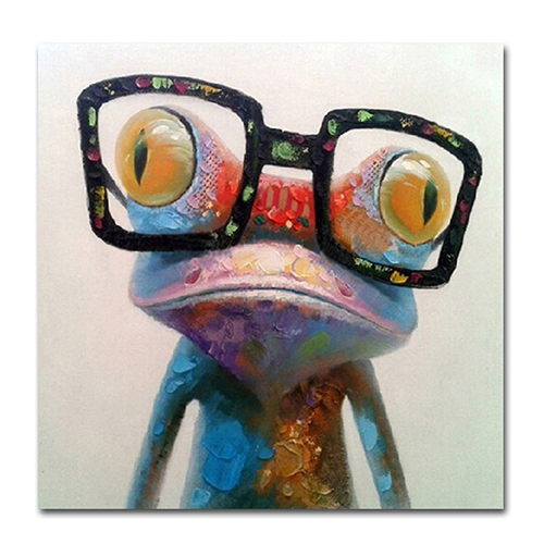 Painting Artwork Abstract Frog Paintings On Canvas