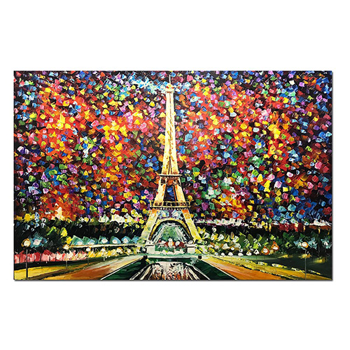 Wall Art Canvas Paintings Abstract Eiffel Tower Wall Decor