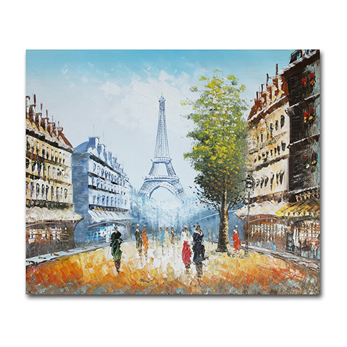 Wall Art Modern Parisian Canvas Wall Art Wall Art Cityscape