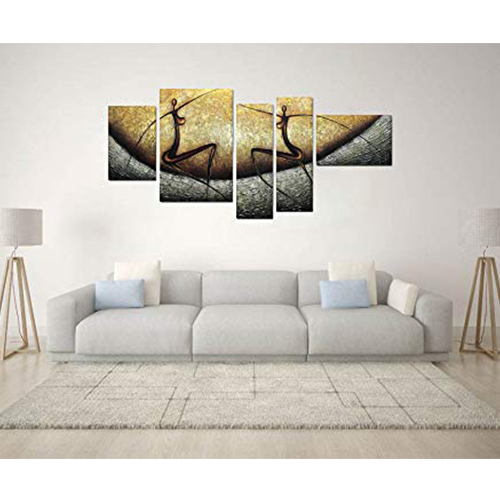 Acrylic Canvas Painting Large 5 Piece Canvas Art