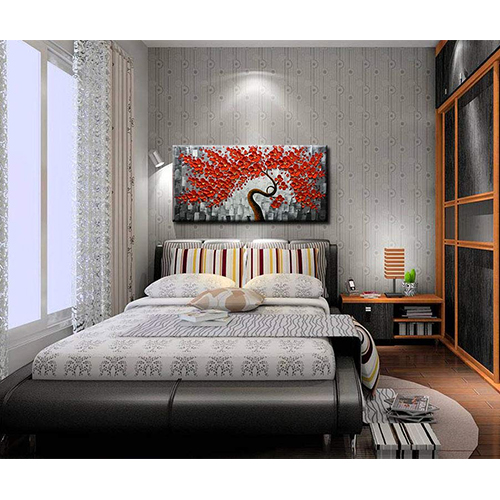 Canvas Decor Wall Art Red Canvas Pictures
