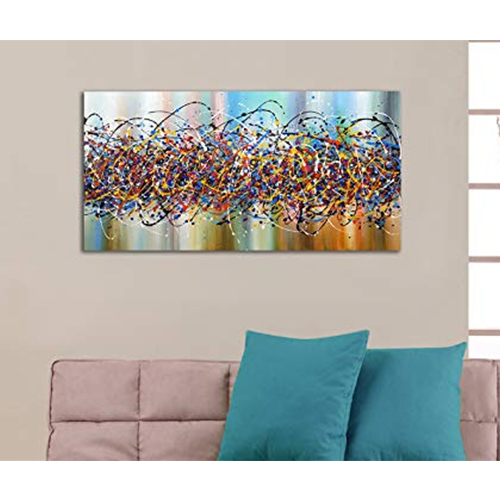 Wall Art Decor Colorful Abstract Art Modern Art of Painting