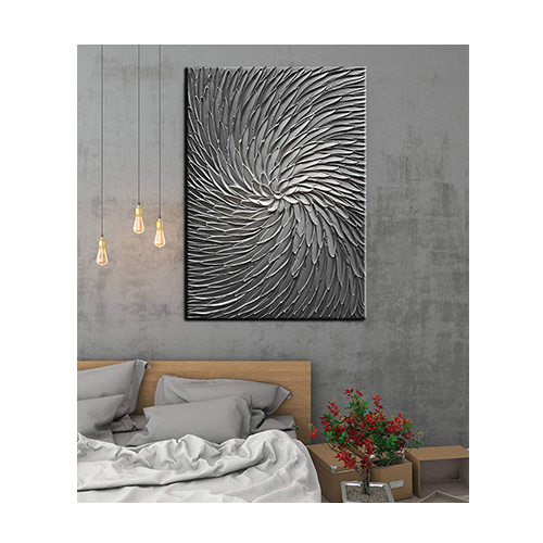 Oil Painting On Wall Cheap Grey Black Canvas Art Large Art