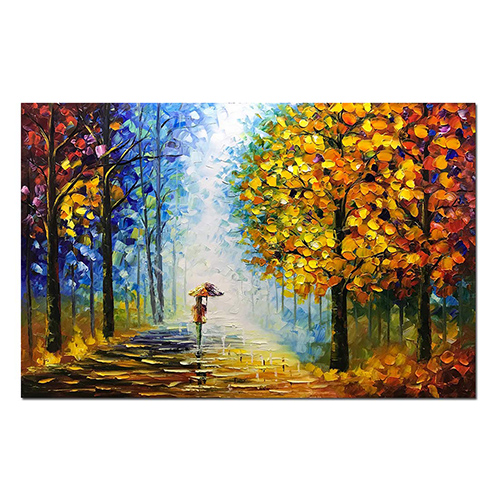 Acrylic Painting Original Wall Art Scenery Oil Painting Landscape