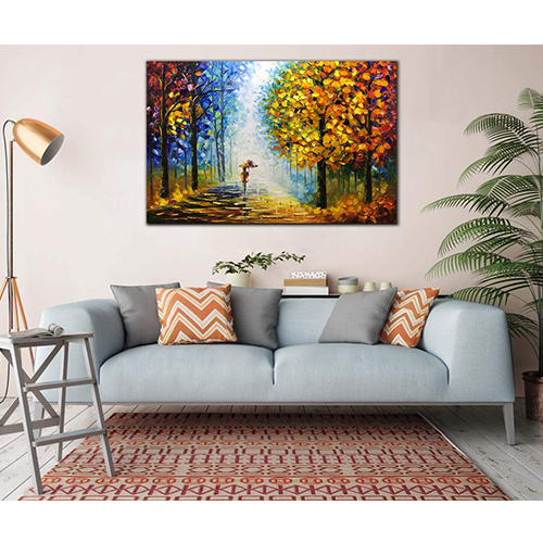 Acrylic Painting Original Wall Art Scenery Oil Painting Landscape