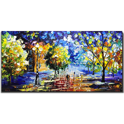 Painting On Canvas Wall Art Hand Painted Colorful Canvas Paintings