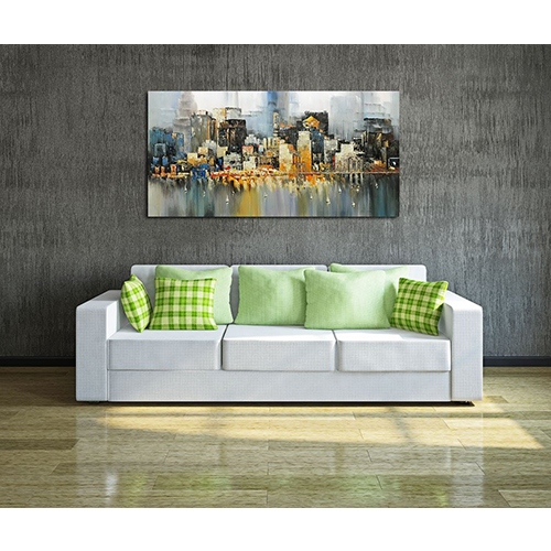 Wall Art Canvas Contemporary Cityscape Canvas Art