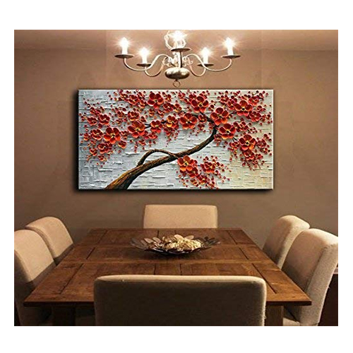 Oil Paintings Grey Canvas Pictures Huge Abstract Wall Art
