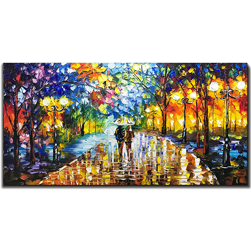 Oil Painting Wall Art Original Colorful Paintings On Canvas