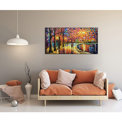 Canvas Wall Decor Modern Romantic Canvas Painting Love Canvas Art