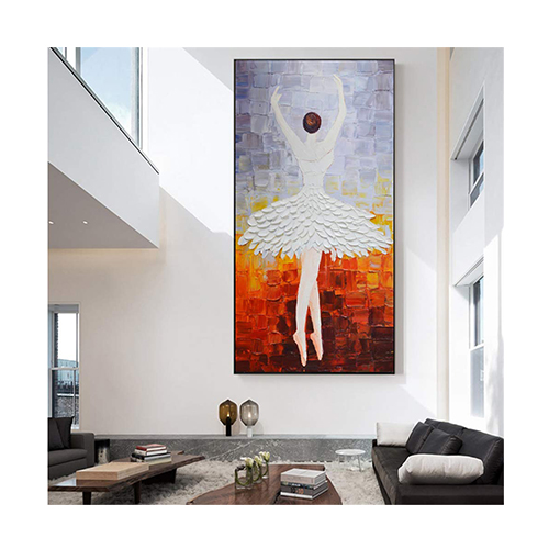 Wall Art Decor Canvas Painting Big Abstract Dancer Art