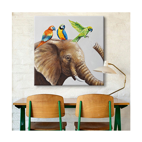 Oil Painting Canvas Wall Art Modern Canvas Painting Elephant