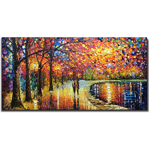 Canvas Wall Decor Modern Romantic Canvas Painting Love Canvas Art