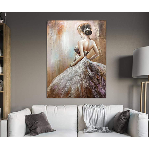 Oil Painting On Canvas Modern Girl Painting Art