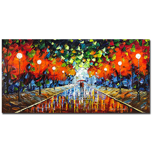 Wall Art Canvas Painting Bright Colorful Wall Art