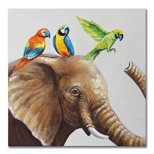 Oil Painting Canvas Wall Art Modern Canvas Painting Elephant