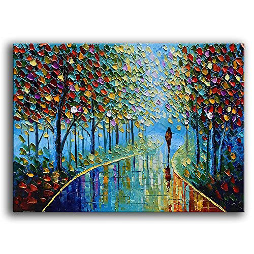 Canvas Knife Painting Artwork Landscape Paintings For Sale