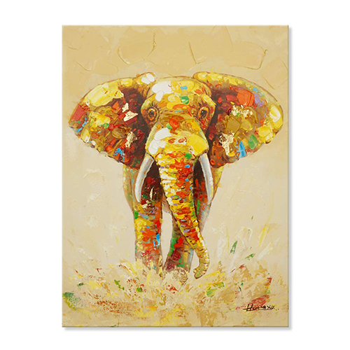 Wall Art Decor Painting Extra Large Elephant Wall Painting