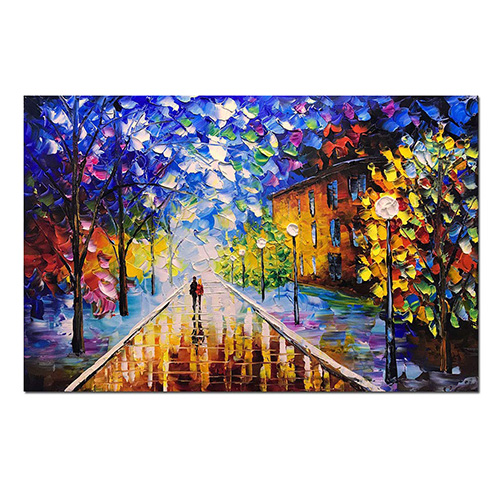 Canvas Oil Paintings Large Lovers Oil Painting Images