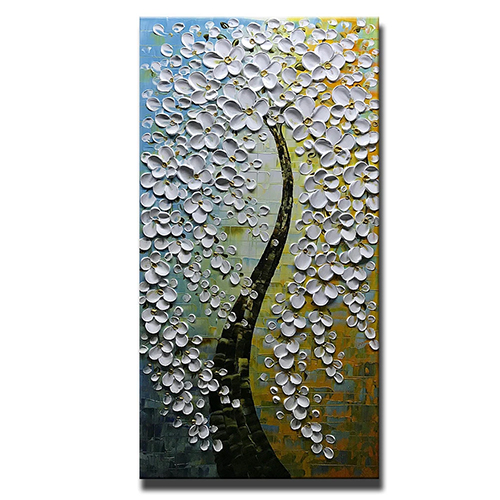 Wall Art Canvas Paintings Flower On Canvas Wall Art