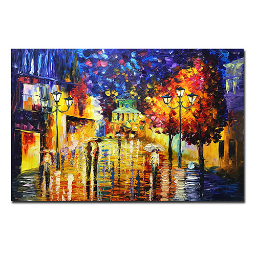 Canvas Wall Art Decor Large Night Sky Acrylic Painting