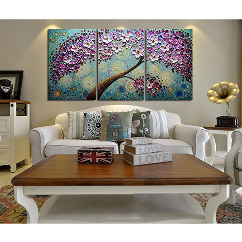 Canvas Painting Wall Art Big Three Canvas Pictures