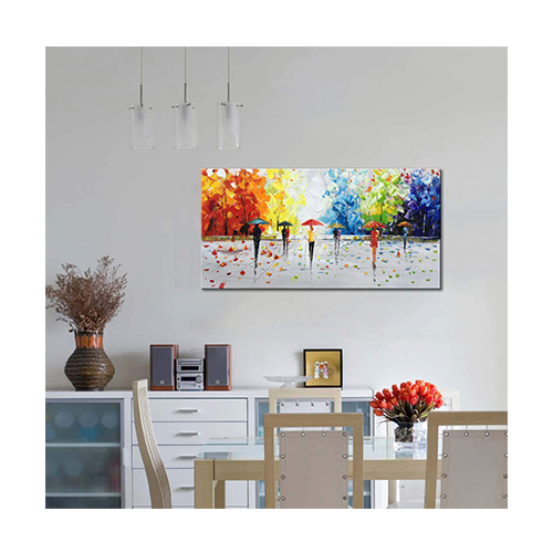 Hand Painted Artwork Hand Painted Cityscape Wall Art