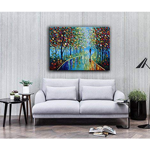 Canvas Knife Painting Artwork Landscape Paintings For Sale