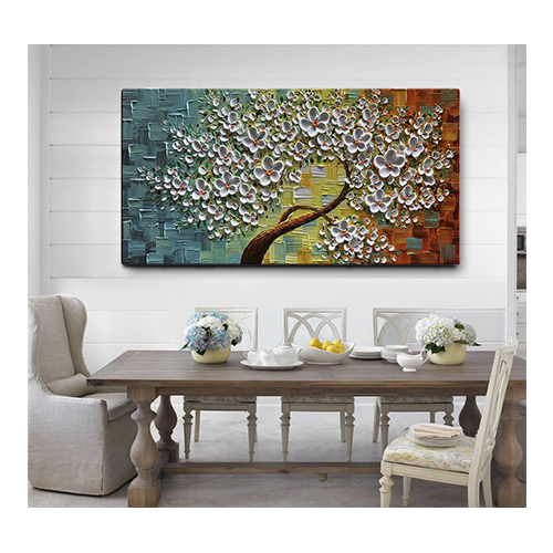 Canvas Painting Artwork Contemporary Floral Oil Painting