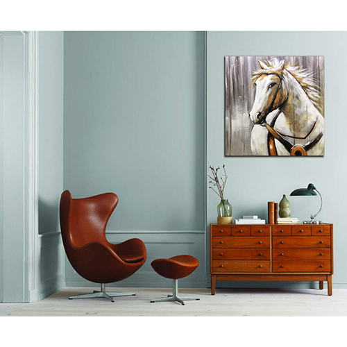 Painting Canvas Artwork Big Canvas Painting Horse Square Canvas