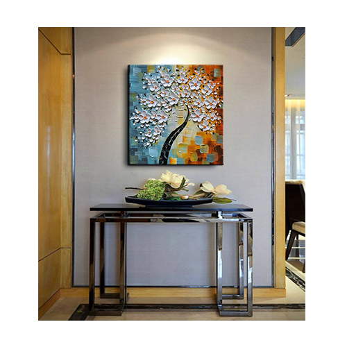 Canvas Art Big Cheap Floral Acrylic Painting Wall Paintings
