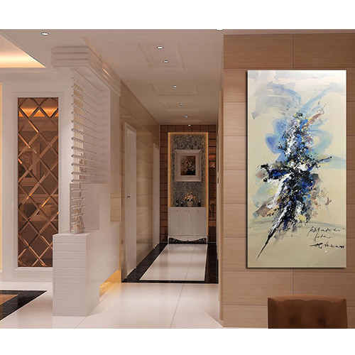 Hand Painted Painting Original Neutral Abstract Canvas Art