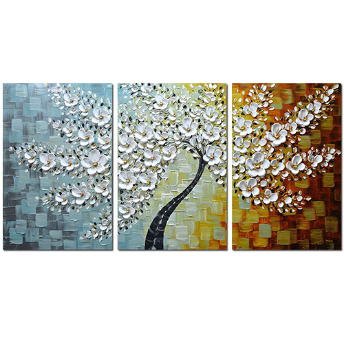 Wall Painting Decor Large Three Piece Wall Painting