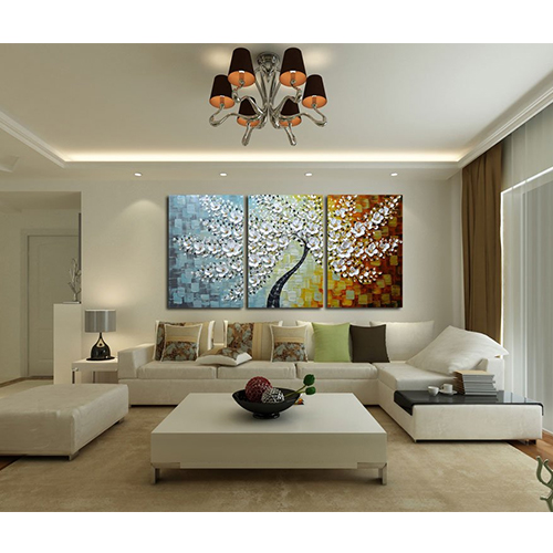 Wall Painting Decor Large Three Piece Wall Painting