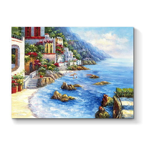 Canvas Wall Art Decor Cheap Mediterranean Canvas Art