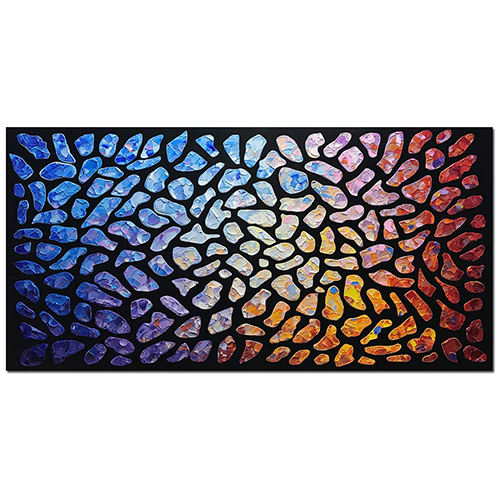 Acrylic Painting On Canvas Contemporary Geometric Art Paintings