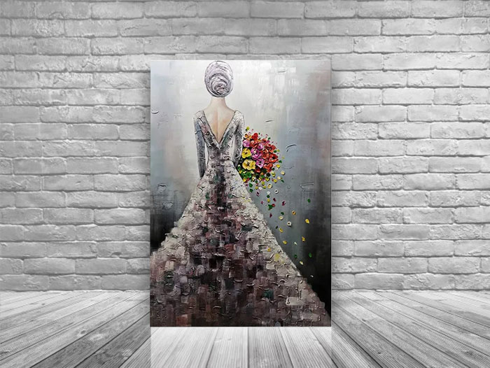 personalised wall art wedding gift bride canvas art