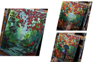 how-to-paint-the-romantic-couple-in-the-rainy-painting-9