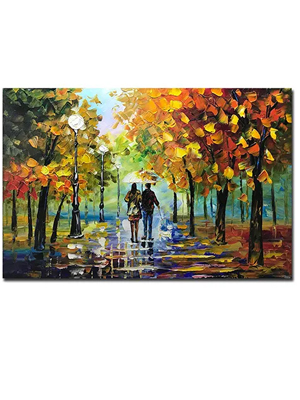 Couple-Acrylic-Hand-Painting-For-Living-Room-Wall-2