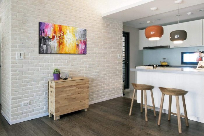 24*48 Inch Abstract Textured frequency Colorful Wall Art For Home - Image 6