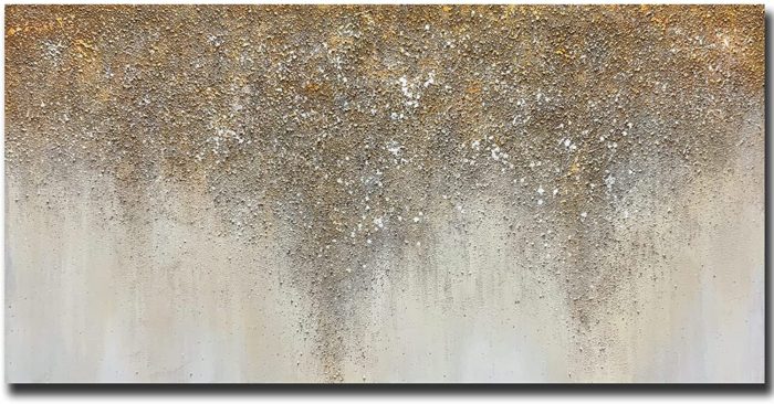 Country Night Glitter Starry Sky 30*60 Inch Home Abstract Art - Image 2