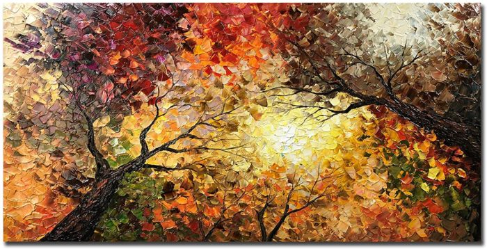 Giant Trees With Long History On 2856 Inch Canvas By Thick Acrylic - Image 2