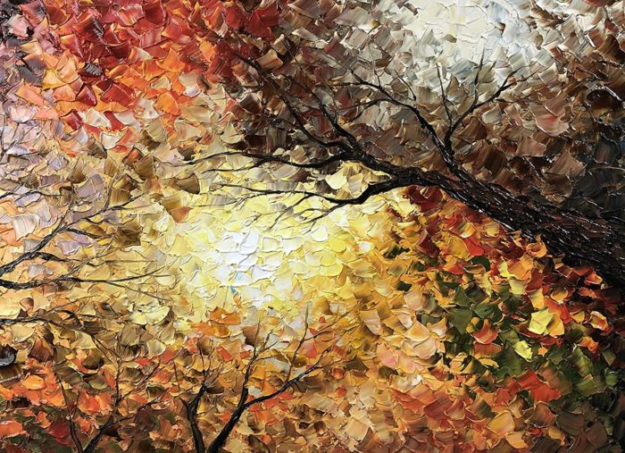 Giant Trees With Long History On 2856 Inch Canvas By Thick Acrylic - Image 4