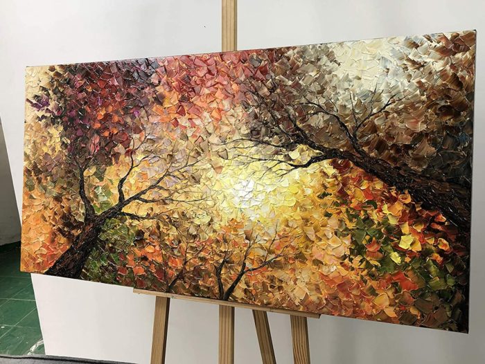 Giant Trees With Long History On 2856 Inch Canvas By Thick Acrylic - Image 5