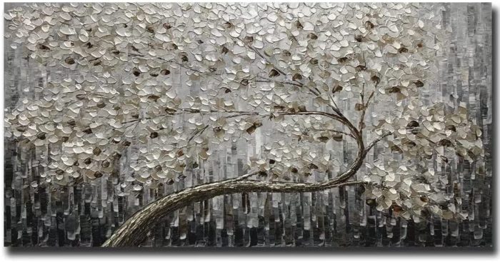 Living Room Wall Decor Laterally Grown Tree Of Life Dark Black Color - Image 2