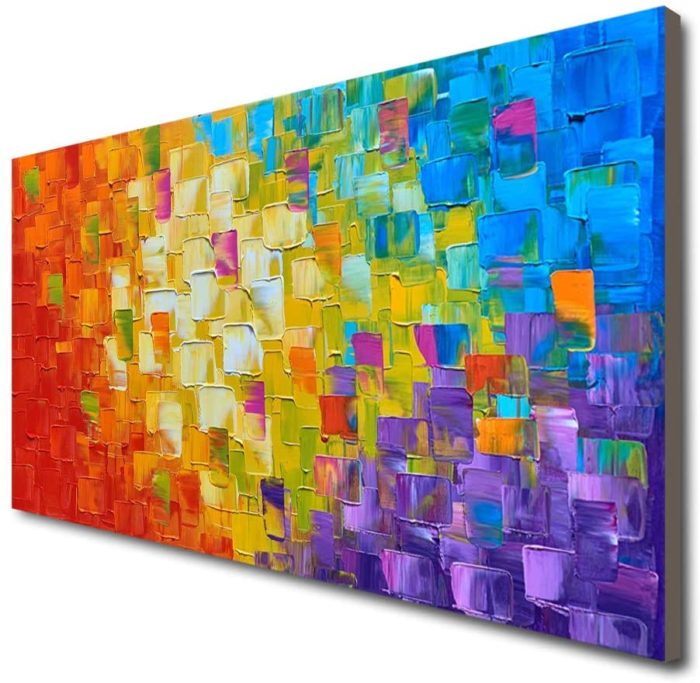 Modern Painting On Canvas 32*64 Inch Colorful Wall Art For Home Decor - Image 5