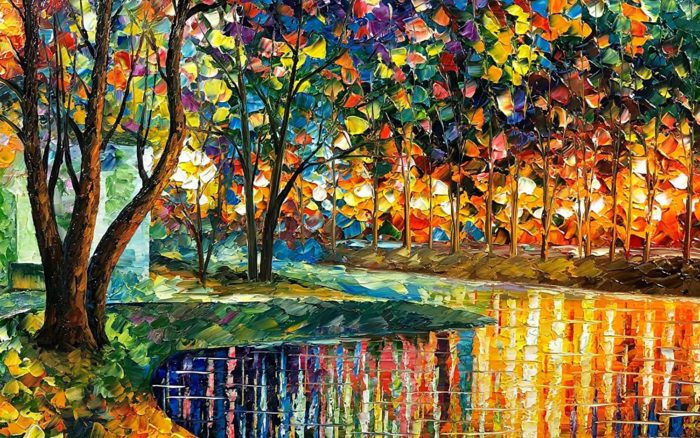 Romantic Lovers Stroll Towards Home In Rain Couple Canvas Wall Art - Image 4