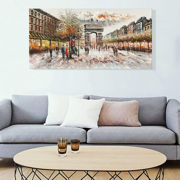 The Arc de Triomphe Paris Cityscape Modern Wall Decorations - Image 4